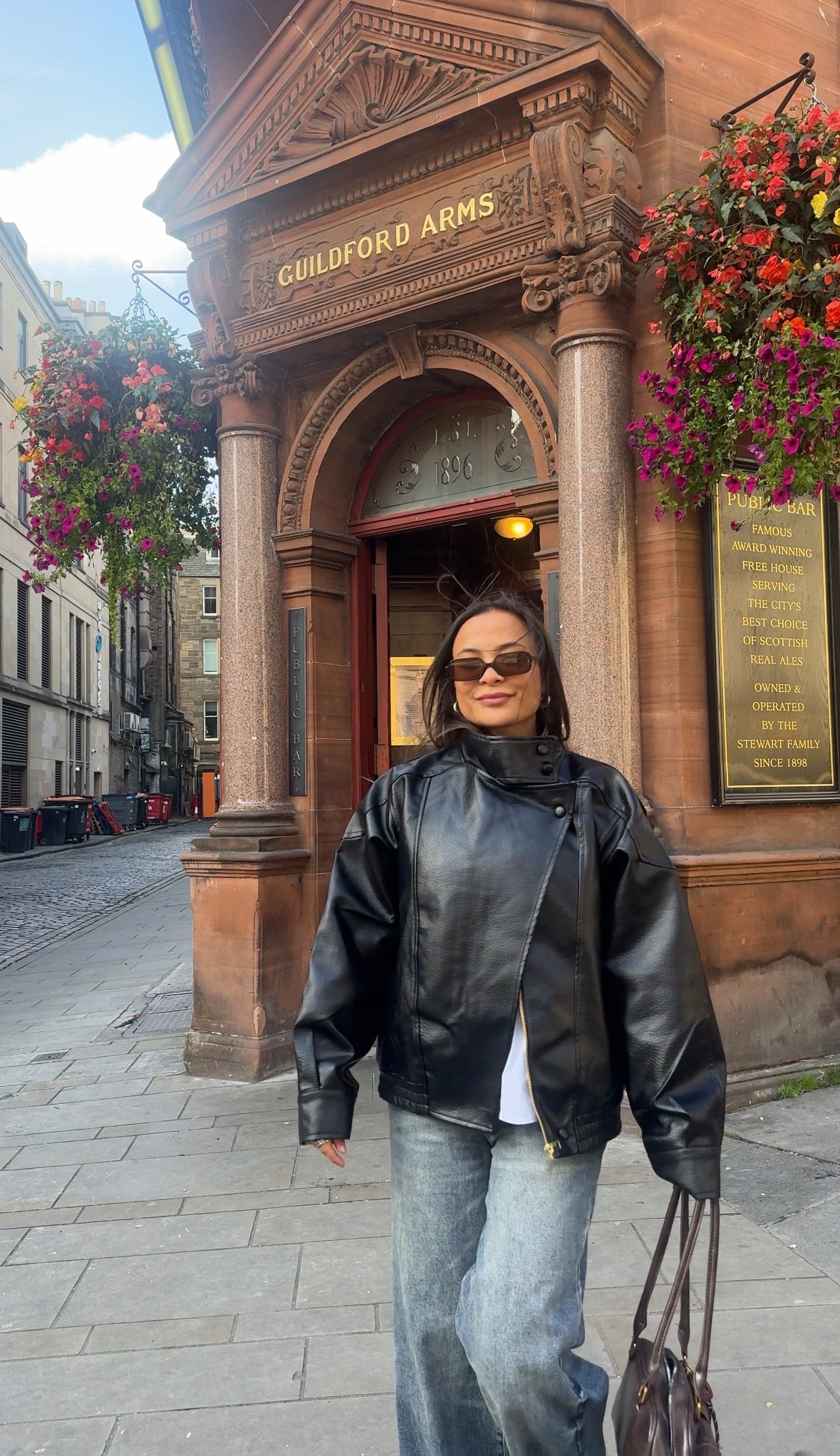 Jaqueta Biker Oversized Synthetica